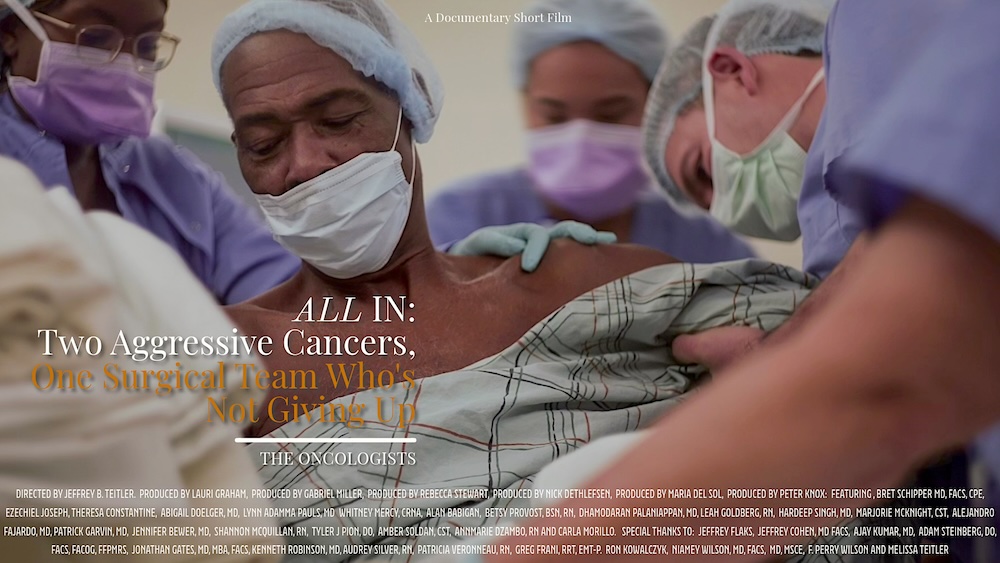 GOING ALL IN - A Documentary by Jeff Teitler - Click HERE for full film on Medscape 
